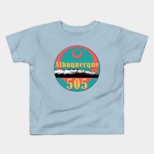 Albuquerque 505 New Mexico Kids T-Shirt